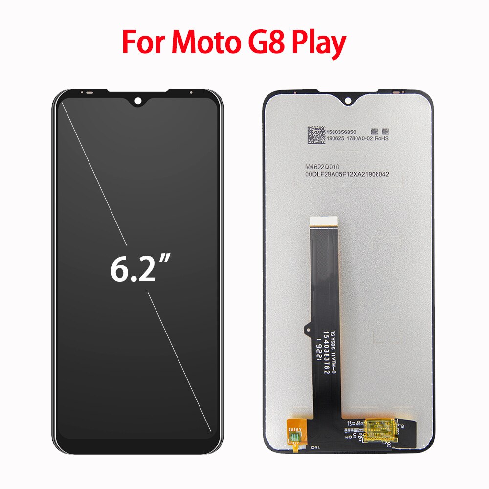 Original para Motorola Moto G8 Plus LCD G8 jugar pantalla táctil ensamblaje de digitalizador para Moto G8 jugar XT2019 Xt2015 pantalla