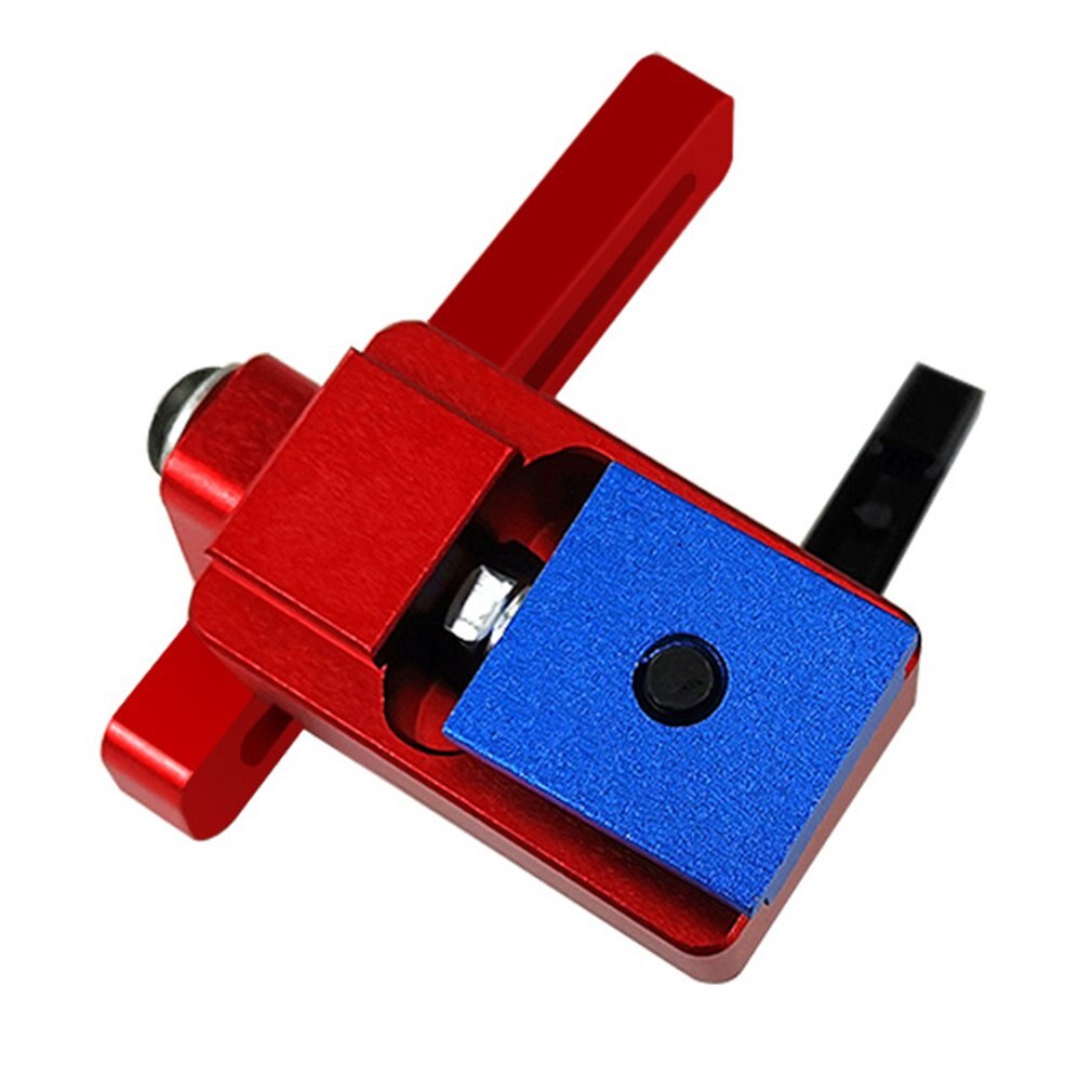 Woodworking T Slot Stopper Miter Gauge Fence Connector Alloy Miter Track Stop Block Saw Table Sliding Brackets Chute Limiter
