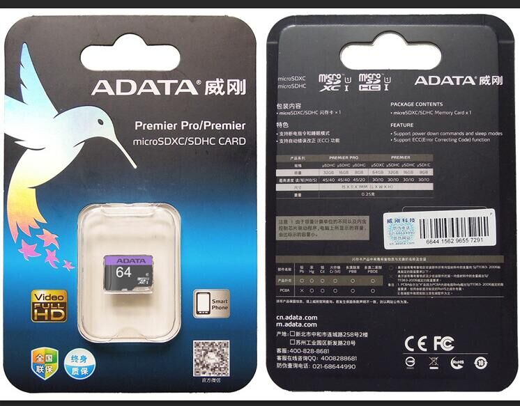 ADATA Memory Card 64GB 32GB 16GB flash card Memory... Grandado