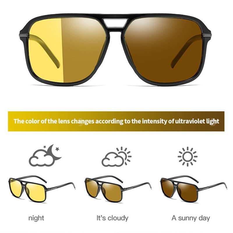 Vision Nocturna Women Night Vision Glasses Polarized Men Anti-Glare Lens Yellow Sunglasses Driving Night Vision Goggles For Car