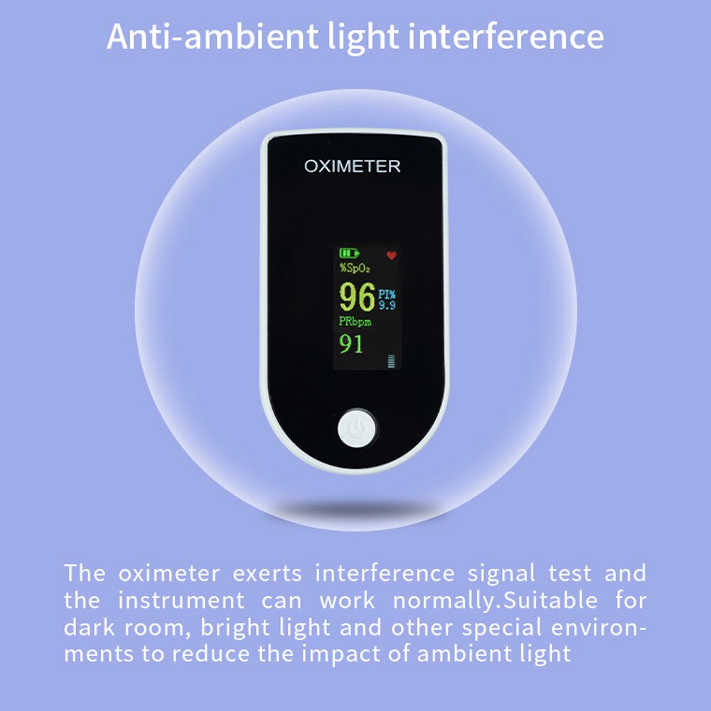 4 In 1 Bluetooth Huishoudelijke Oled-scherm Vinger Oximeter Polsslag Perfusie Index SPO2 Bloed-Zuurstof Gegevens Meting Apparaat