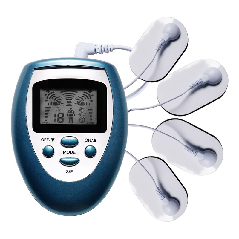 4 Knoppen Elektrode Draden Kabels Voor Aansluiten Elektrode Pad Met Tientallen Therapie Machine Massager 2.5 Mm Plug Body Massage