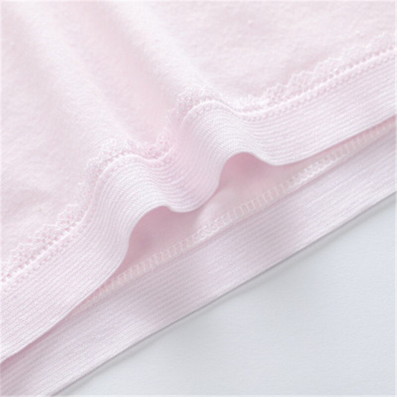 Children's breast care girl bra 6-12 Years Hipster Cotton Teens Teenage Underwear summer Kids Lace vest Young