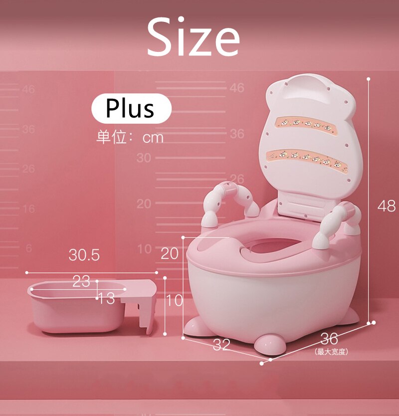 Pot pour garçons et filles, siège d&#39;entraînement, Pot pour enfants, ergonomique, chaise, toilettes, dossier confortable, Animal, WC, pour enfants