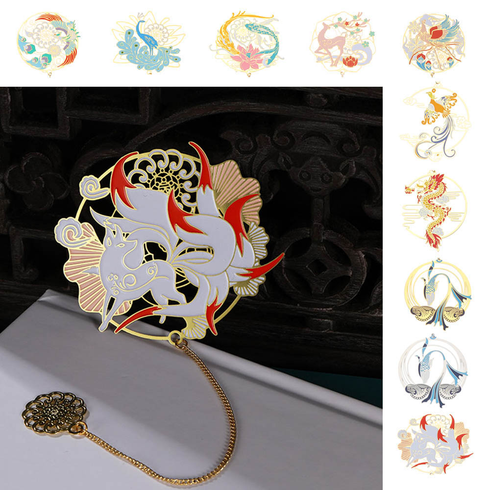 1 Pc Boekenleggers Clip Leuke Metalen Herten Holle Bladwijzers Voor Boeken Leraar Kantoor School Briefpapier Dier Bookmark Supplies