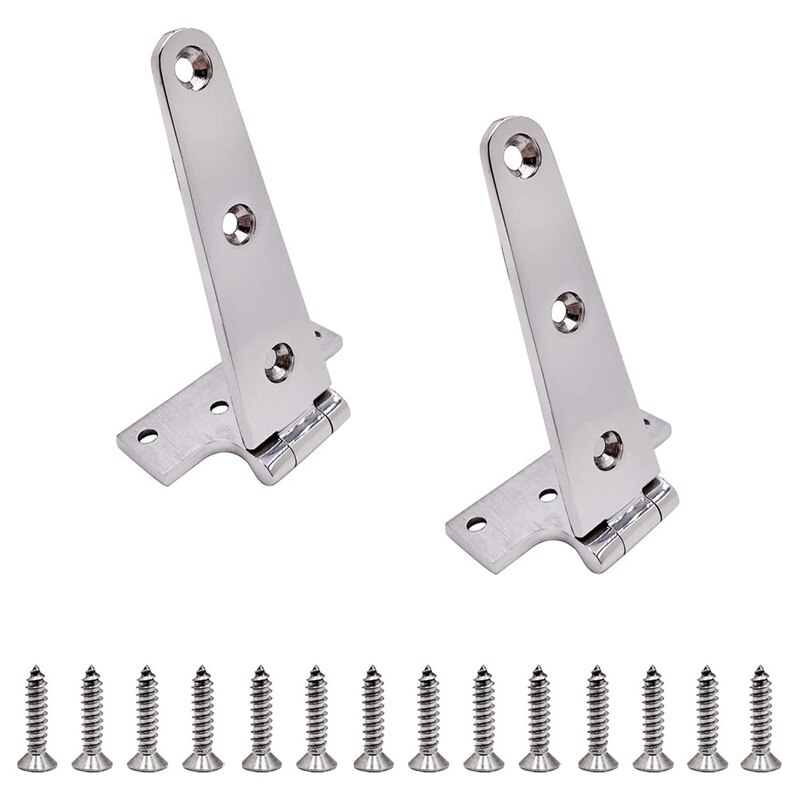 T-Shaped Thickened Hinges, Stainless Steel Industrial Hinges, Cabinet Glass Door Hinges