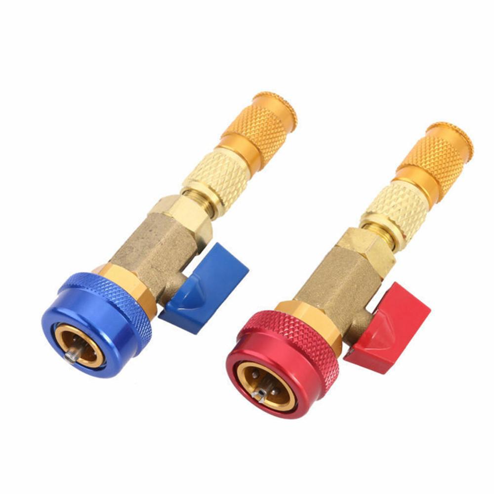 Freon  r134a auton ilmastointilaitteen asennus venttiilin ytimen irrotusaine asentaja venttiilin sovitin adapteri ilmastointityökalu: Redxblue