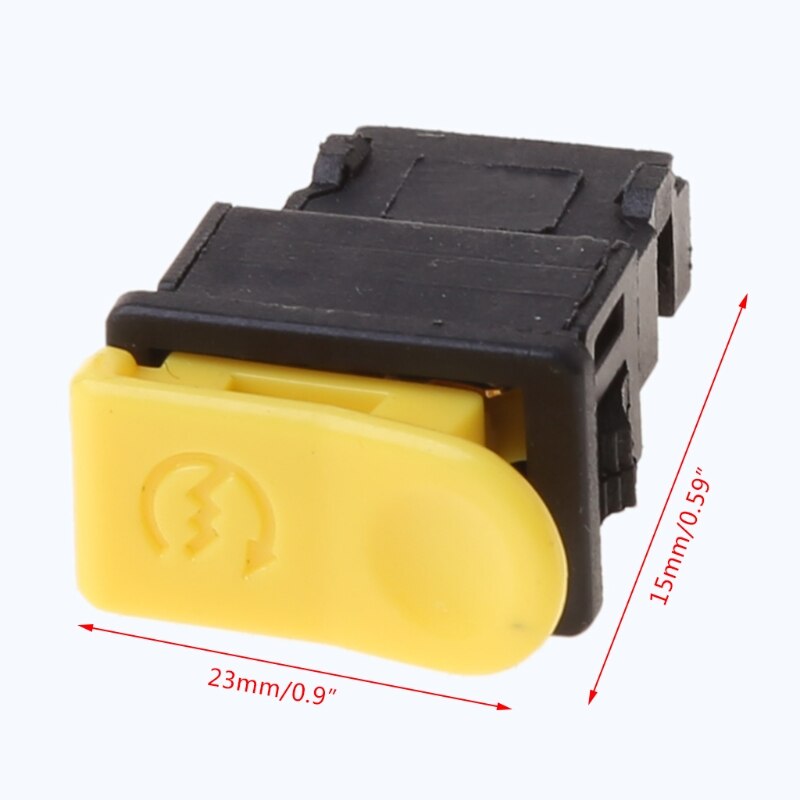2-pin Electric Start Switch Button / Starter Switch for Scooter Moped Go-Kart