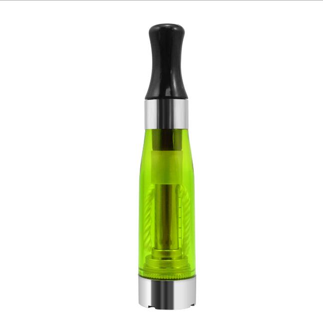 10Pcs/lLOT CE4 Atomizer Clearomizer Tank for Ego Ego-t Evod Vape Pen 510 thread Electronic e cigarette ecigs 1.6ml 8 Colors: green-1PCS