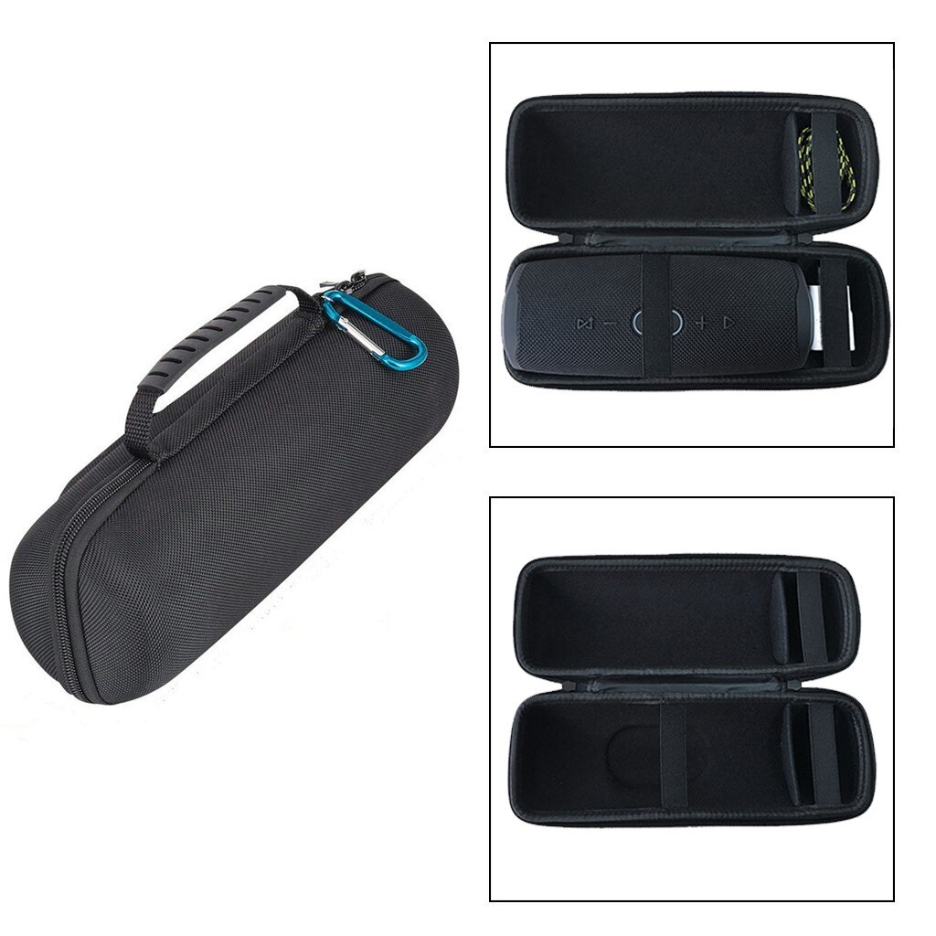 Voor Jblcharge 4 Speaker Eva Hard Storage Case Cover Schouder Draagtas Sound Link Draagbare Beschermende Opslag Case Cover: Default Title