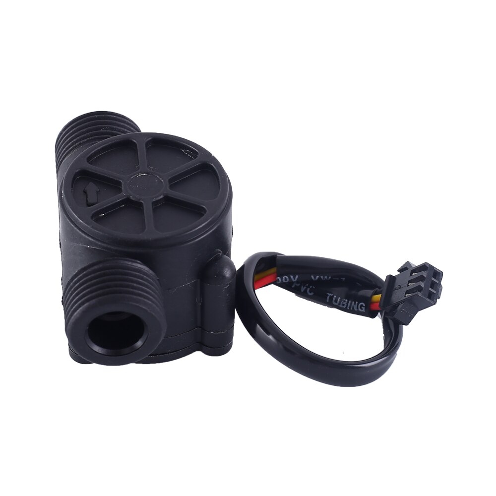 DN15 Dc 5V 12V 1/2Inch G1/2 Water Flow Hall Sensor Switch Flowmeter Hall sensor Teller 1.2MPa 30L/Min