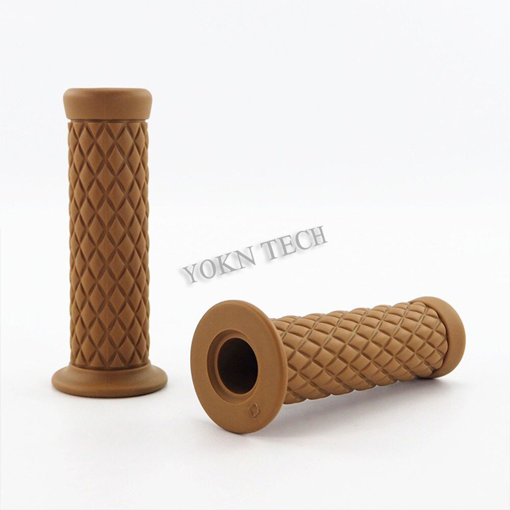 Cafe Racer Motorcycle Hand Grips Rubberen Handvat Bar