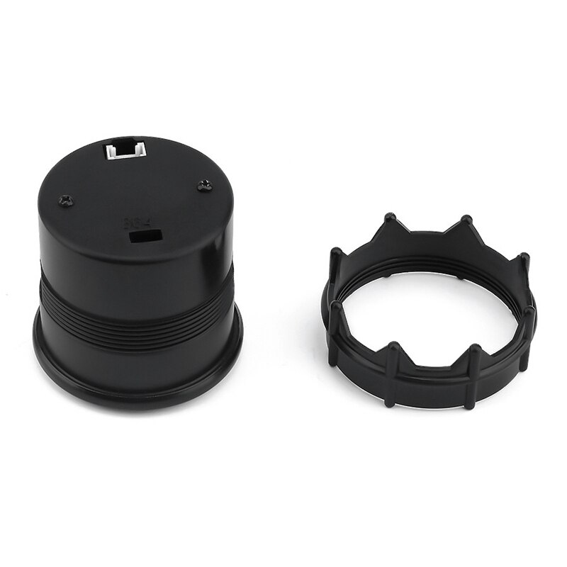 Dyno Racing 2 Inch 52Mm 7 Kleur Led Auto Olie Temp Gauge 40-140 Celsius Olie Temperatuur Meter met Sensor