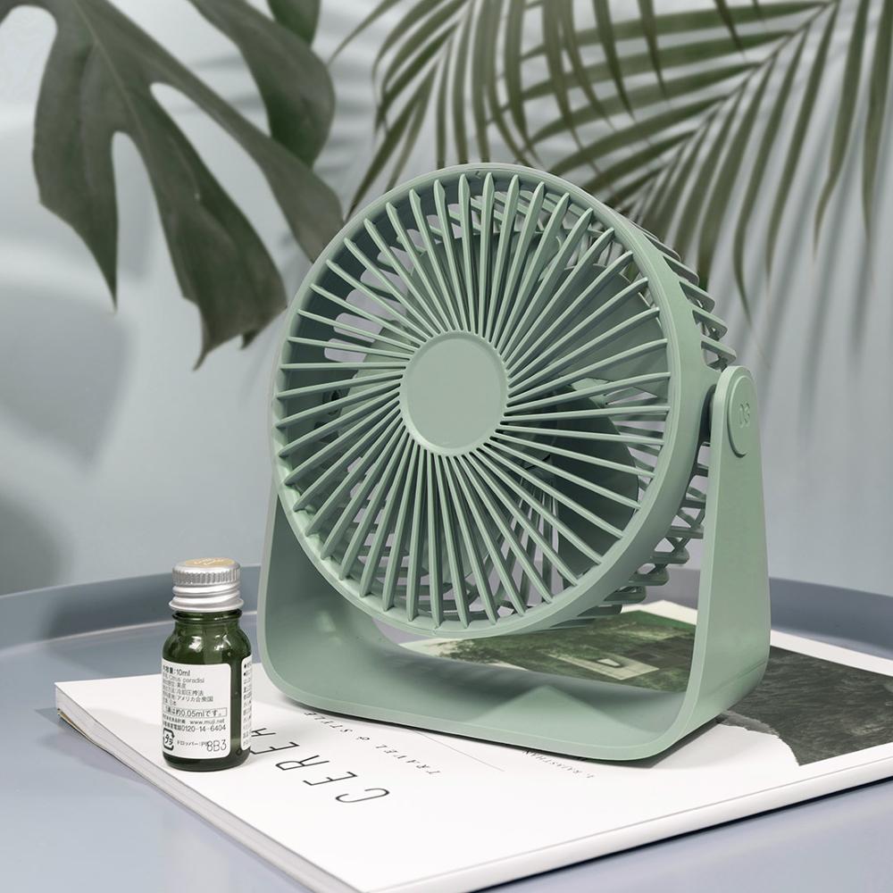 Xiaomi Mijia Desk USB Cooler Portable Cooling Fan Mini All-round Rotation USB Air Fan Office Cool Fans Car Home Super Mute fan