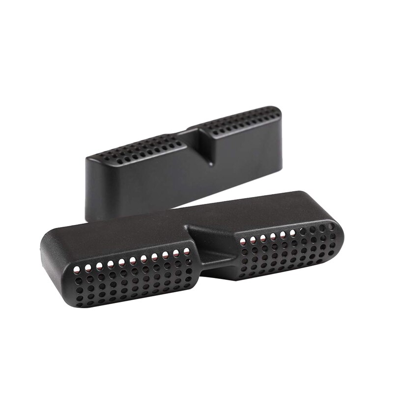 Embellecedor de cubierta de polvo para salida de aire de BMW, cubierta negra para debajo del asiento, X5, G05, ,