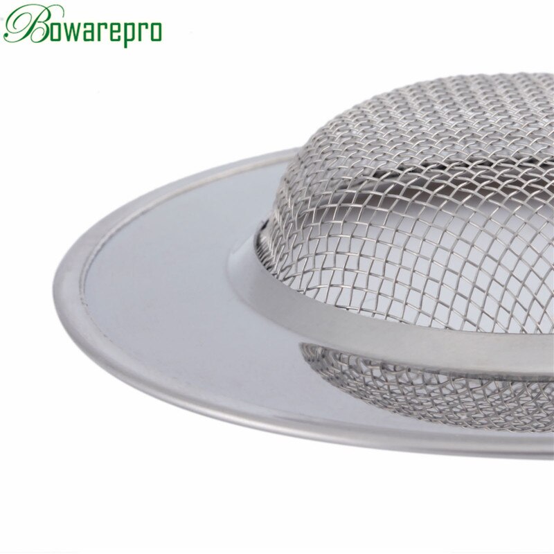 Bowarmpro – filtre d&#39;évier en acier inoxydable, trou de vidange, accessoires de cuisine