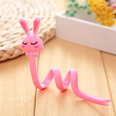 Cute USB Cable Winder Organizer Holder Cartoon Earphone Wire Management For IPhone11 12 Cable Tablet MP3 MP4 PC Electric Cord: 4