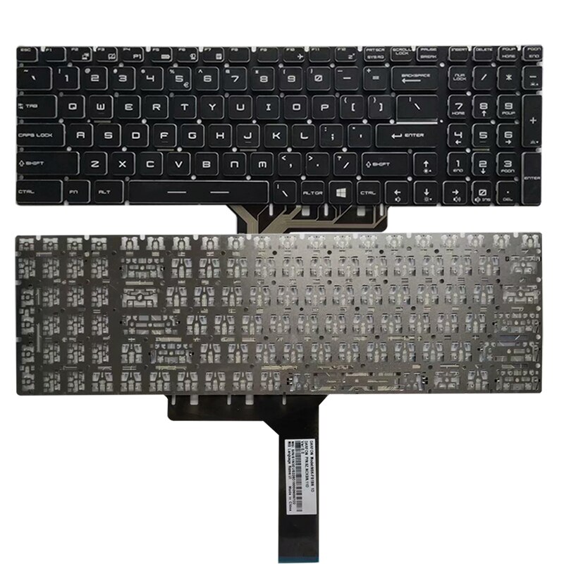 Clavier MSI AZERTY Français D'origine – Pour GP62 Leopard Pro – Neuf