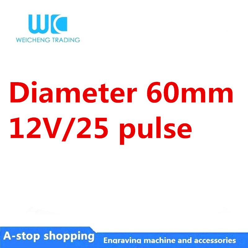 Manivela eletrônica para sistema cnc guangshu, kanedi, plc, gerador de pulso, manivela manual: 60mm 12V