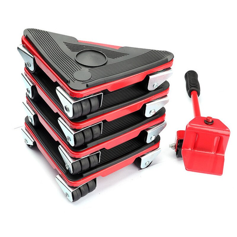Max Load-Bearing 1000Kg Furniture Transport Lifter Shifter Metal Heavy Duty Stuffs Moving Tool for Household Mover