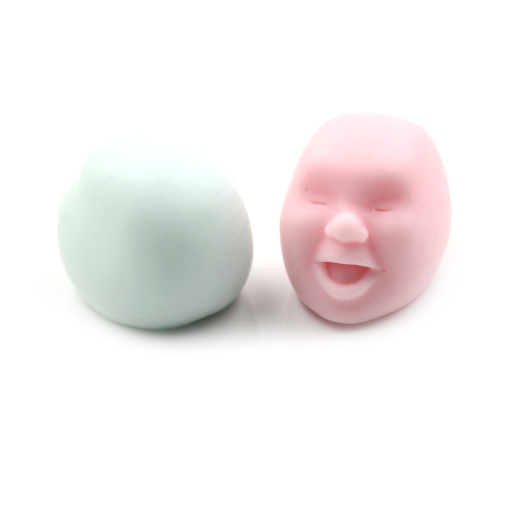 1 Pcs Anti-Stress Bal Ontspannen Pop Speelgoed Menselijke Emotie Gezicht Vent Speelgoed Volwassen Stress Verlichten Bal Speelgoed Speelgoed