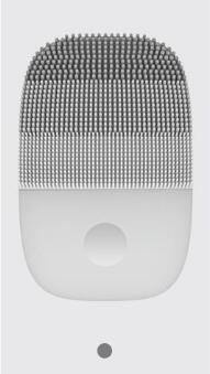 Xiaomi inFace Electric Deep Facial Cleaning Massage Brush Sonic Face Washing IPX7 Waterproof Silicone Face Cleanser Skin Care: gray
