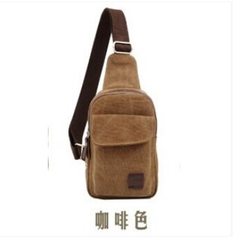 Unisex Sporty Canvas Waist Bag Fanny Casual Chest Packs for Male Portable Travel Shoulder Crossbody Bags bolsas feminina: 4