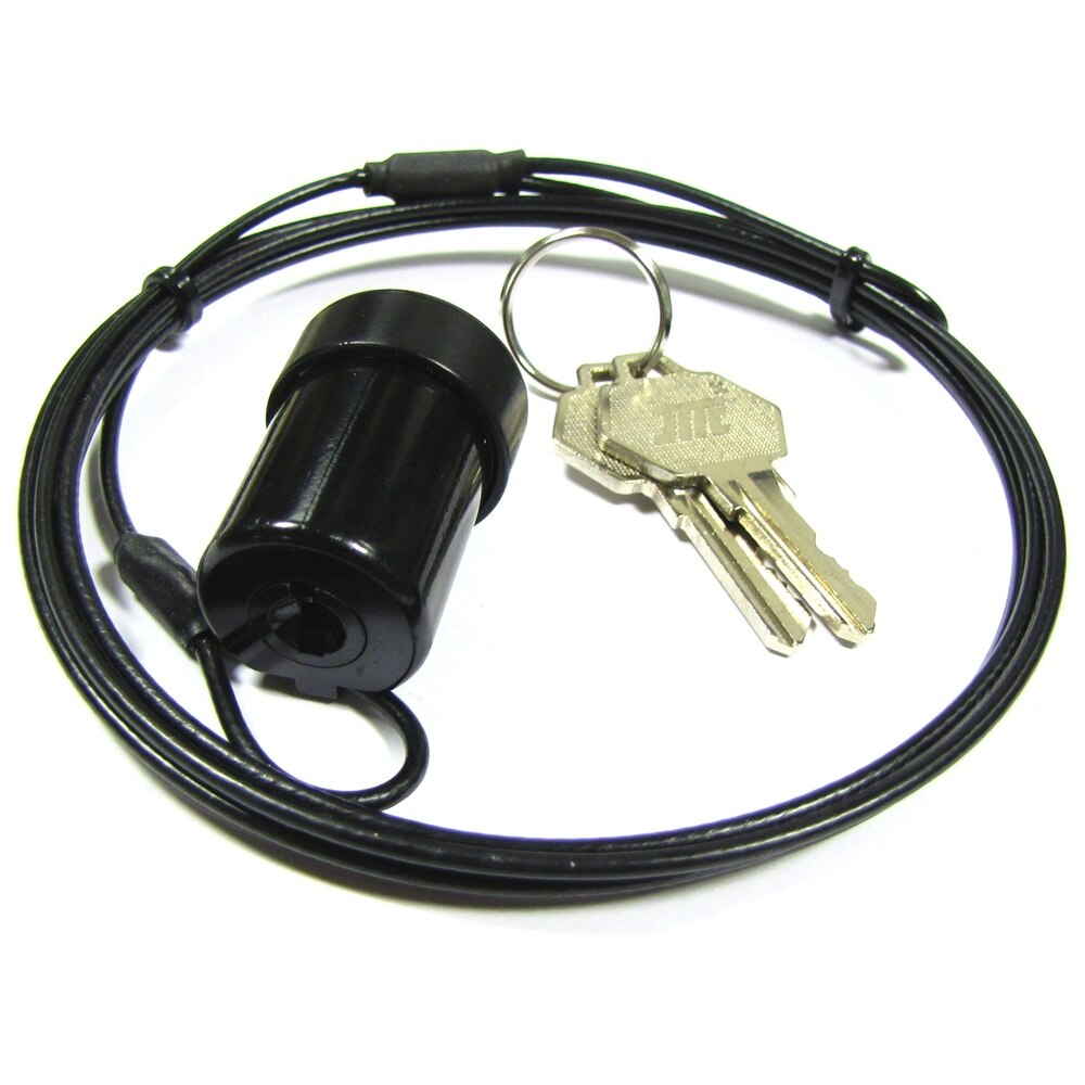 BeMatik - Notebook Security Lock Schwarz (schlüssel)