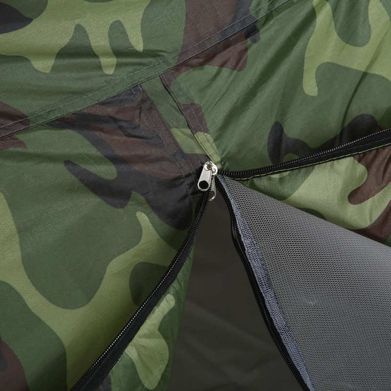 Two Person Tent Breathable Camouflage Tent Hiking for Camping Mountaineering Outdoor
