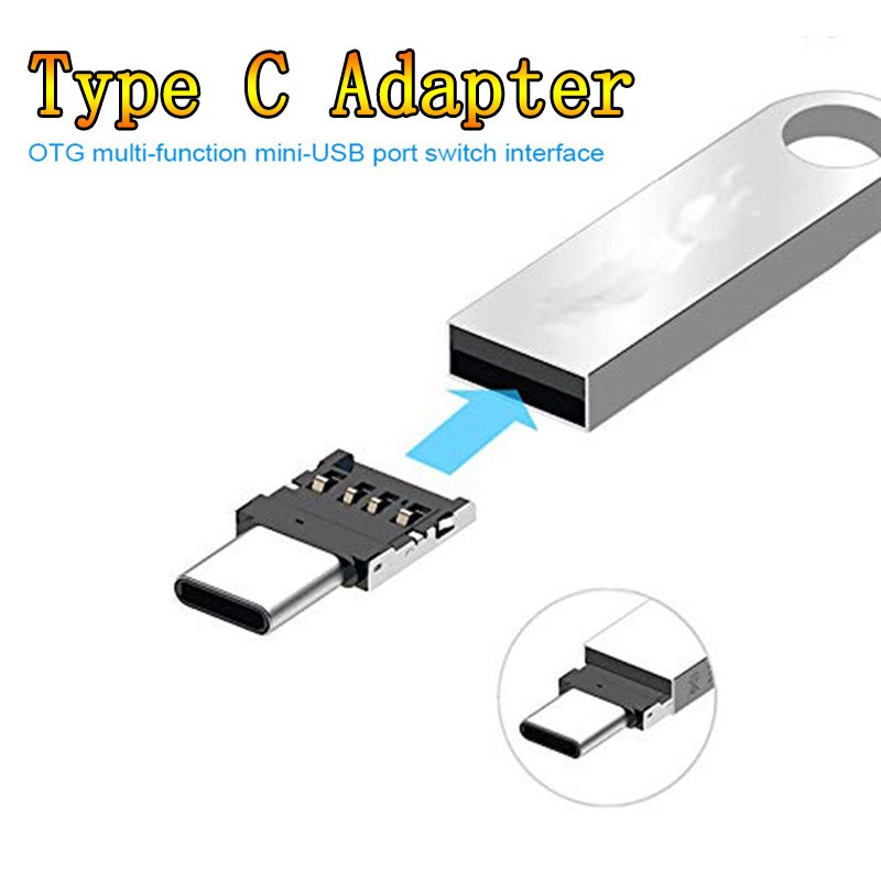 Type-C Adapter Otg Multifunctionele Converter Usb Interface Type-C Adapter Micro-Transfer Interface voor Data Kabels Kaartlezer