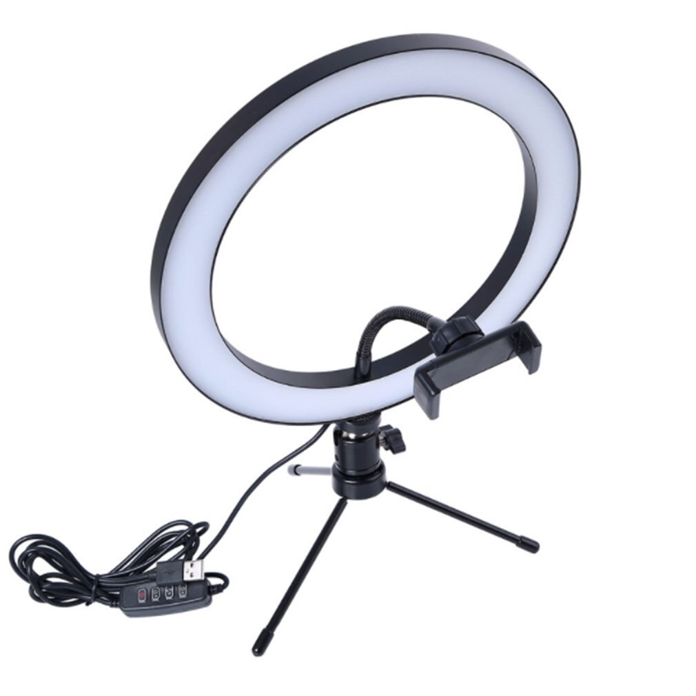Professionele Phtography Licht Dimbare Led Studio Camera Ring Licht Foto Telefoon Video Lamp Selfie Mount