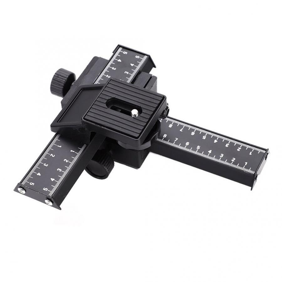 ball head 4 Way Macro Focusing Rail Slider with 1/4" Mounting Screw for Close-up Shooting gimbal head Camera Slider