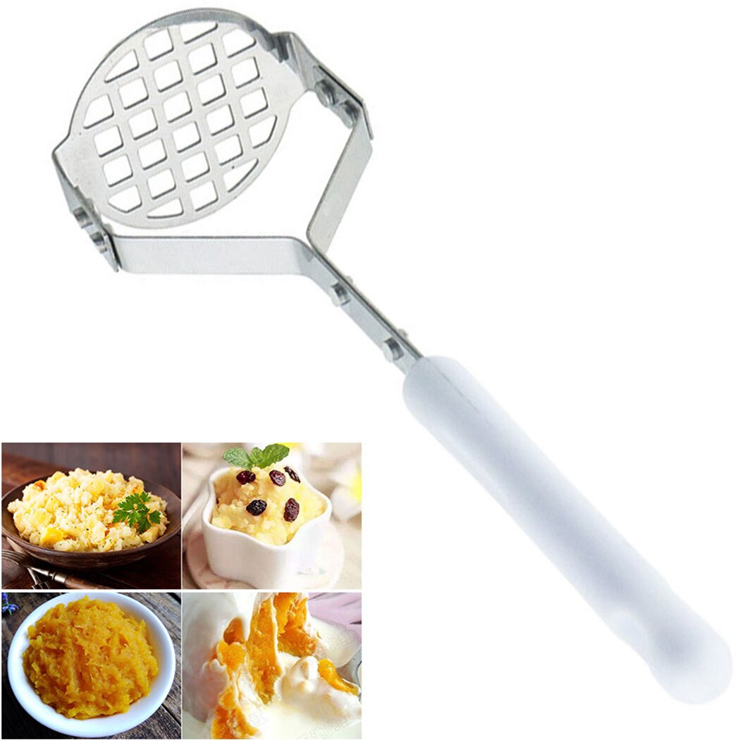 Ergonomischer Griff Edelstahl Große Press kartoffel/Gemüse/Pav Bhaji Masher Manu