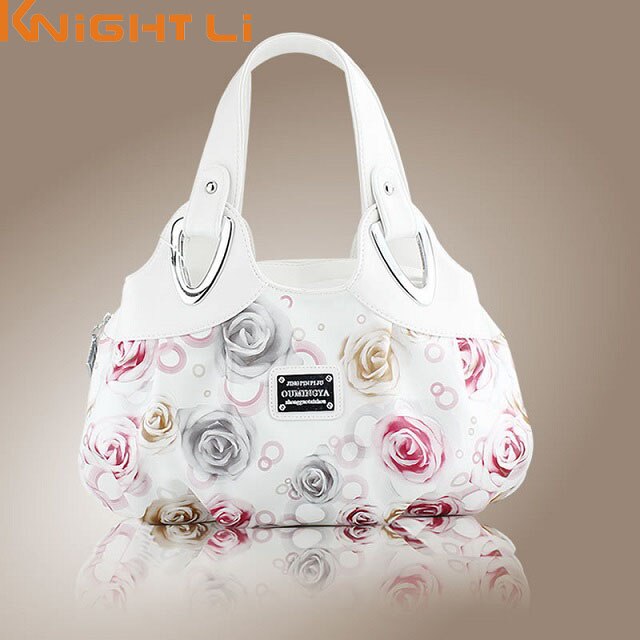 Korean handbag beautiful Women PU leather Bag Tote Bag Printing Handbags many style Satchel MM5