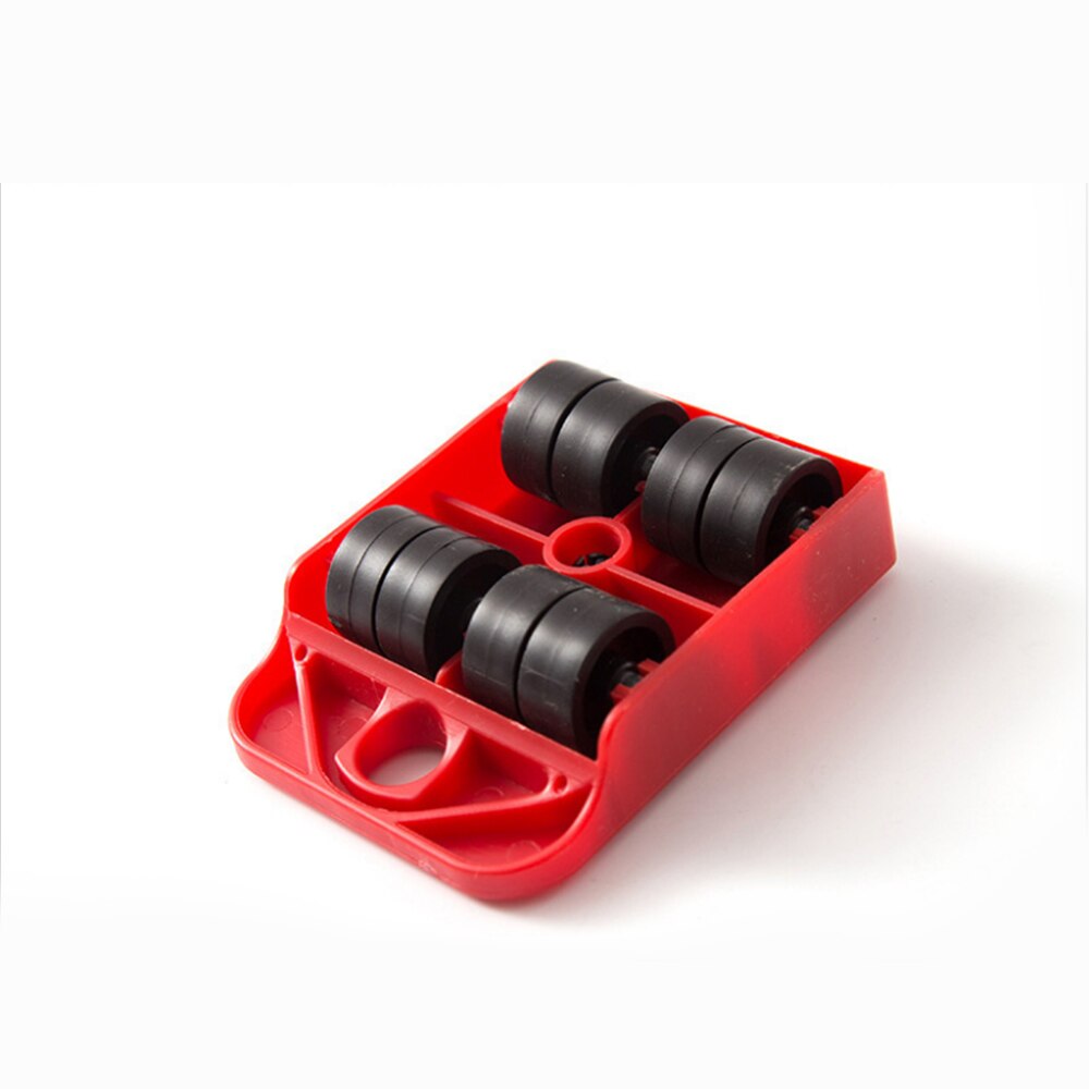 5 Pcs Set Furniture Lifter Moving Sliders Roller Set Heavy Furniture Roller Move Tools,Max Up for 150KG,360 Deg Rotatable Pads