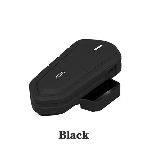 B35 Waterproof Moto Intercom Bluetooth V4.1 Helmet Headset Motorcycle FM Radio Headsets Stereo Helmet Earphone with Handsfree: QTB35-Black