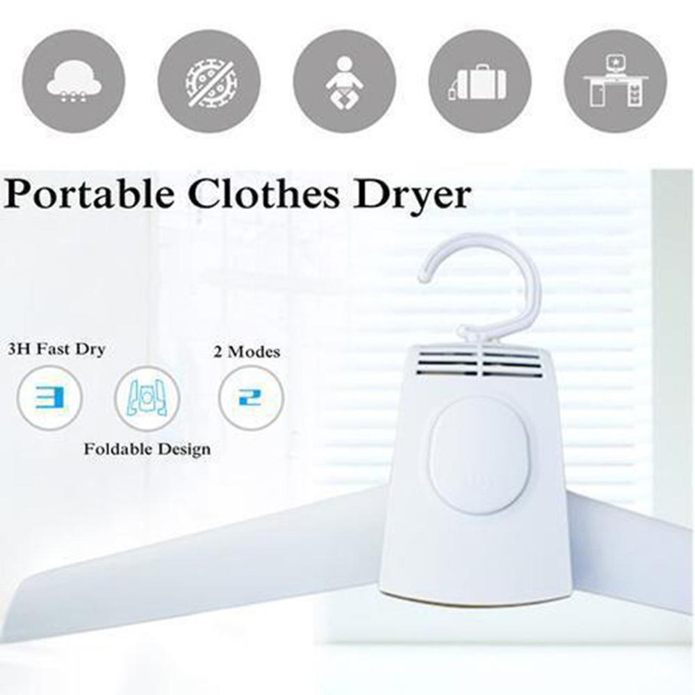 Electric Clothes Drying Rack Smart Hang Clothes Dryer Portable Outdoor Travel Mini Folding Available Clothing Shoes Heater 150w