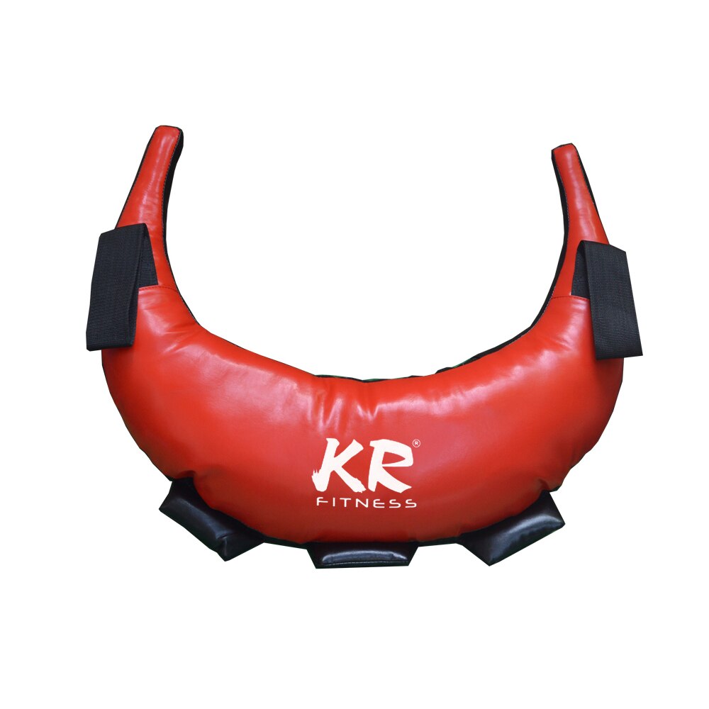 Fitness Boxing Sand Bag Training Bulgarian Leather Strength Exercise Sandbag Empty Bag Bulgarian Bag Unfilled Crossfit Power Bag: red