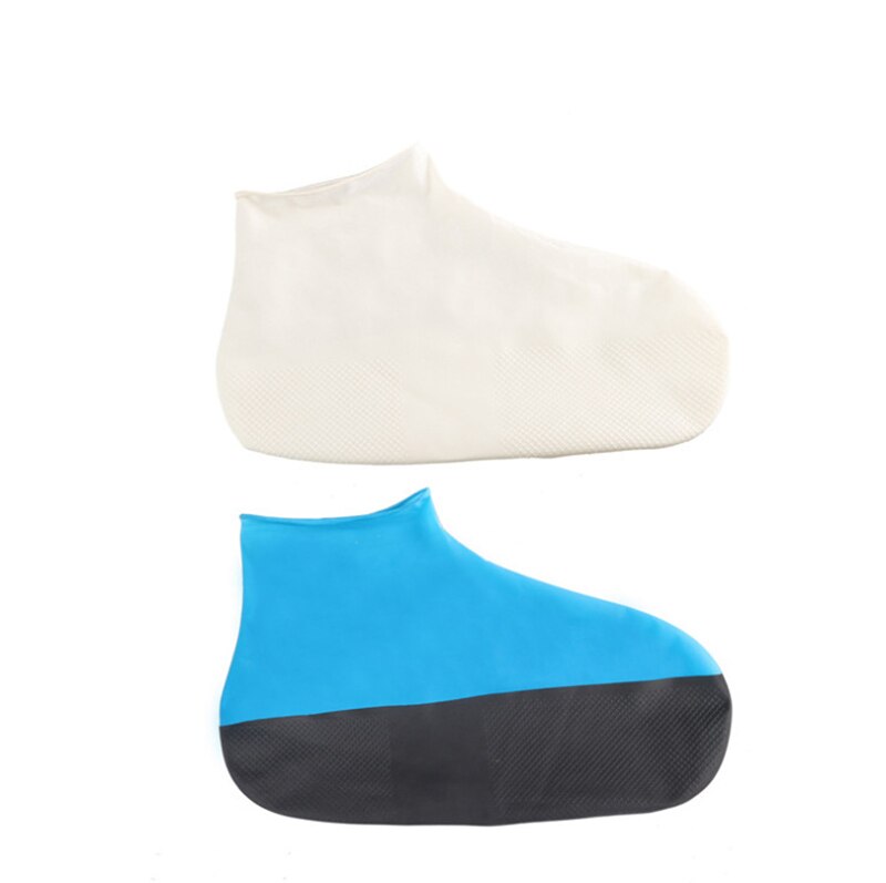 all'aperto Riutilizzabile Del silicone Della Copertura del Pattino Impermeabile Pioggia Cusodie per Scarpe Soprascarpe di gomma Pioggia di Avvio di Campeggio Slittare-resistente