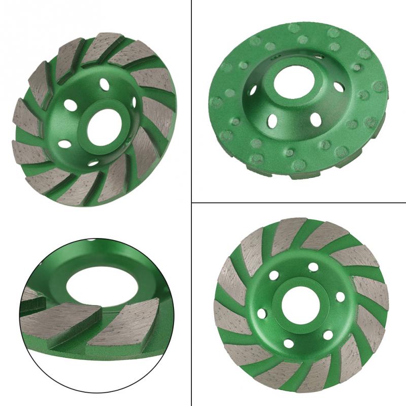 Disque de meulage en diamant 100mm, 1 pièce, pour polissage de la pierre, du béton et de la céramique