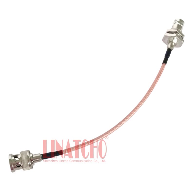 0,5 pies 15cm RG316 impermeable BNC macho a hembra bnc jumper cable coaxial