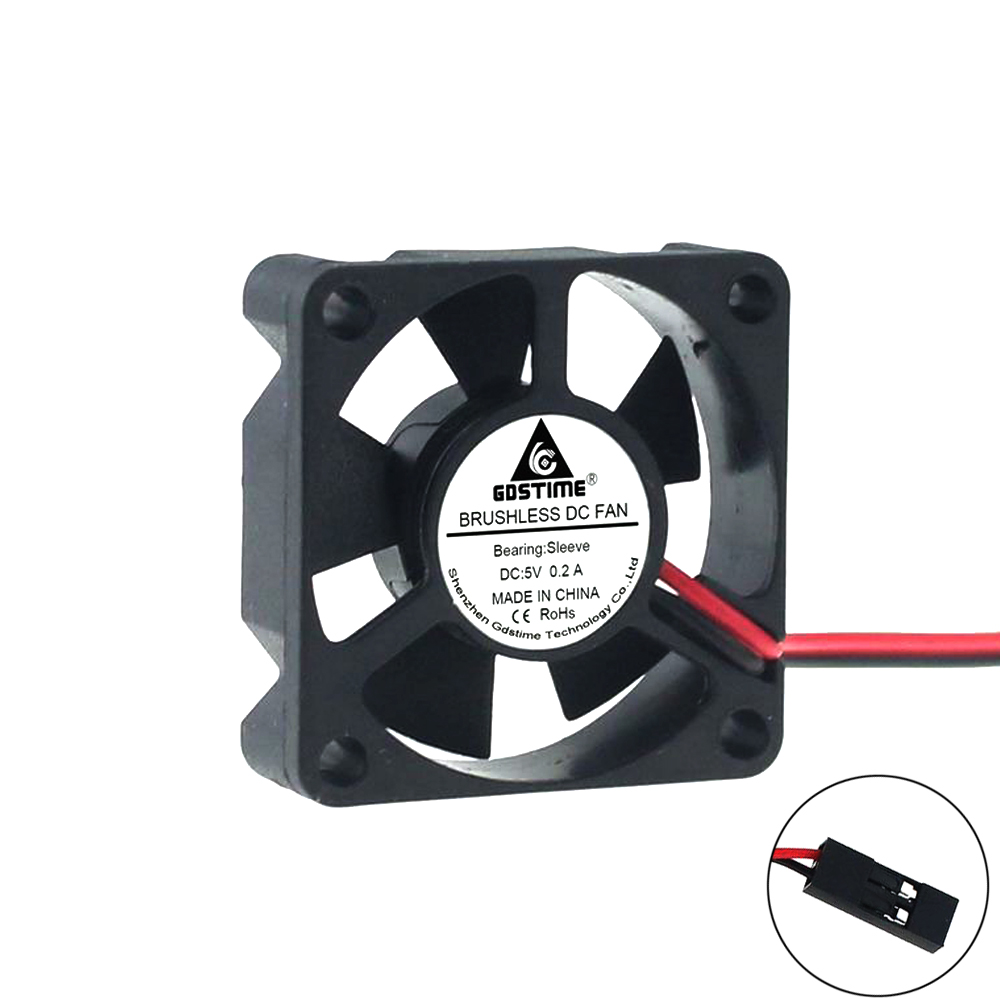 3510 mini chłodzenie chłodnicy bezszczotkowy 5V 12V 24V wentylator 3.5cm 35mm 35X35X10mm nawigacja samochodowa Humidificatio mały wentylator darmowa wysyłka: 5V Dupont2.54