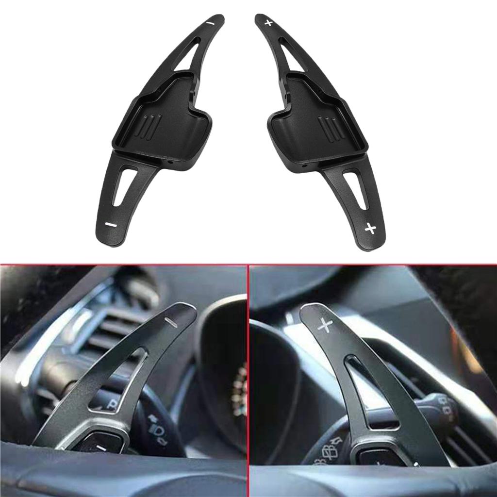 2Pcs Shifter Extension for Ford Escape (Left+Right,Black),Easy installation