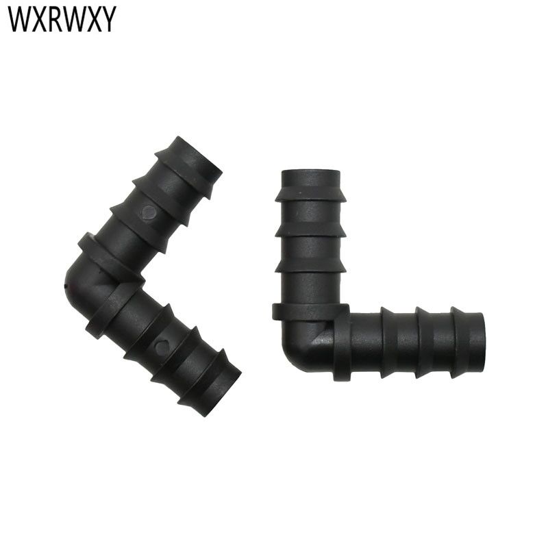 1/2" hose elbow connector 16mm garden hose 90 degrees barb knee bending joints 3-way irrigation connector repair joint 80pcs