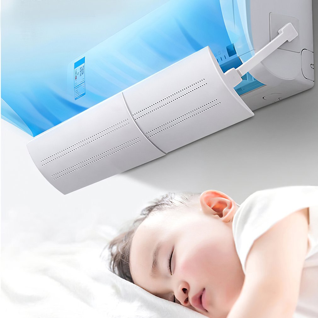 Klimatyzator wysuwana szyba przednia, aby zapobiec bezpośrednim dmuchaniu osłona przegrody klimatyzacji