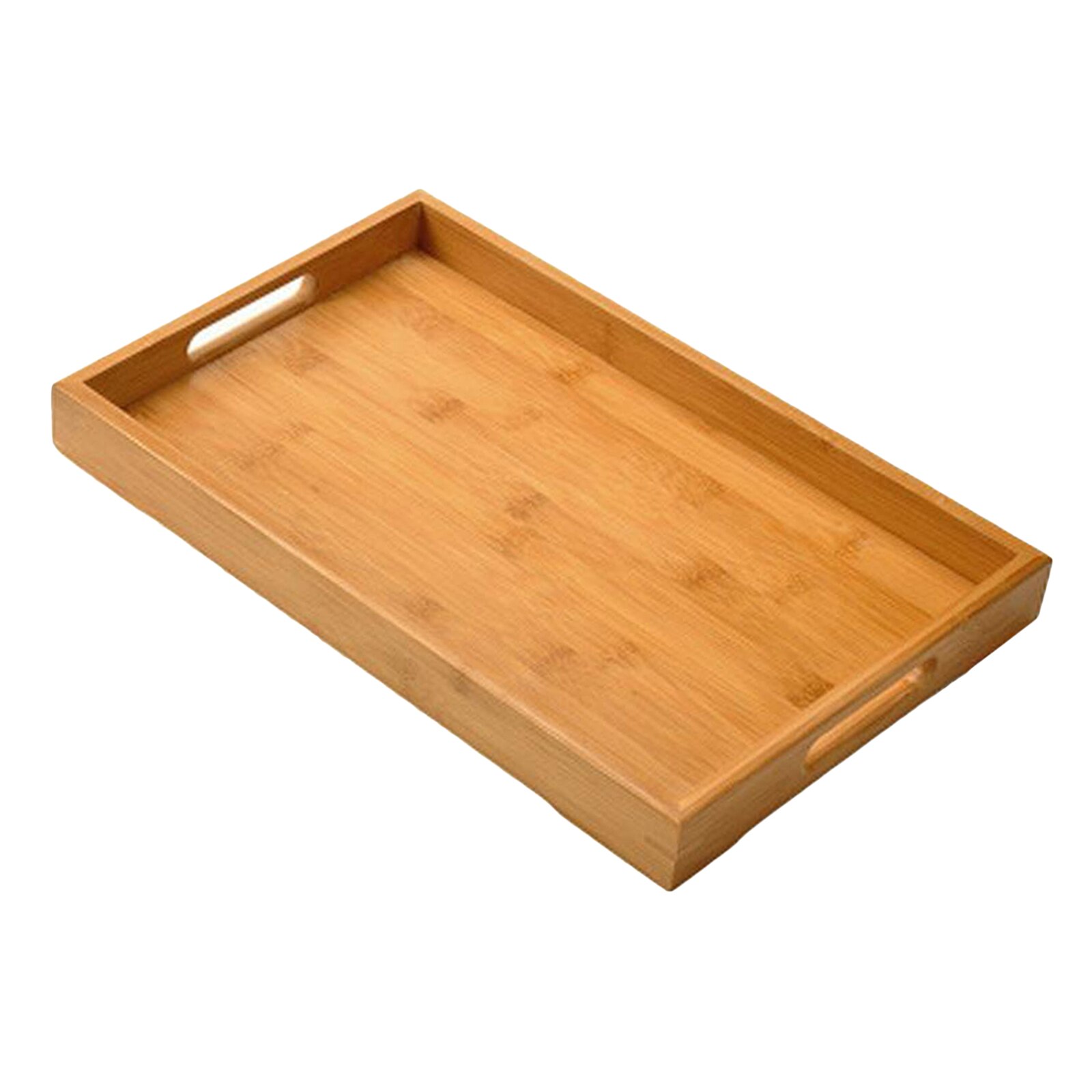 Dienblad Bed Ontbijt Diner Tafel Houten Schotel Met Handvat 36x23x4cm