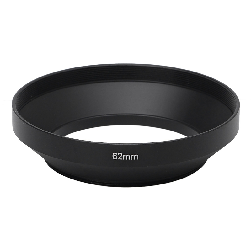 Camera Wide Screw in Mount Metal Lens Hood 39mm 40.5mm 43mm 46mm 49mm 52mm 55mm 58mm 62mm 72mm 77mm 82mm: green