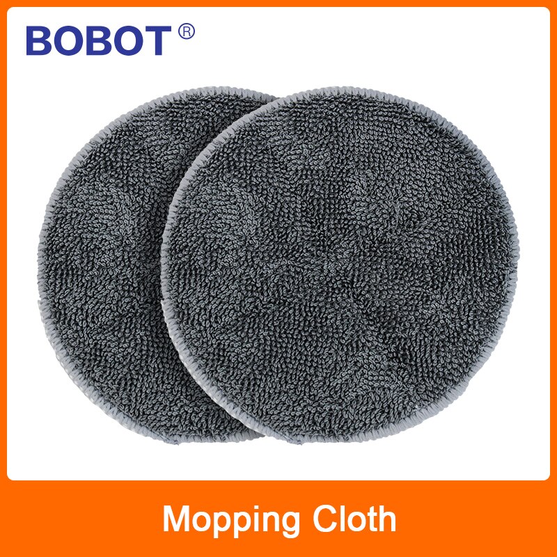 Vierkante Microfiber Cleaning Pad Glas Cleaner Robot Tool Vensterglas Cleaner Window Stofzuiger Voor Singfei WIN3060: grey