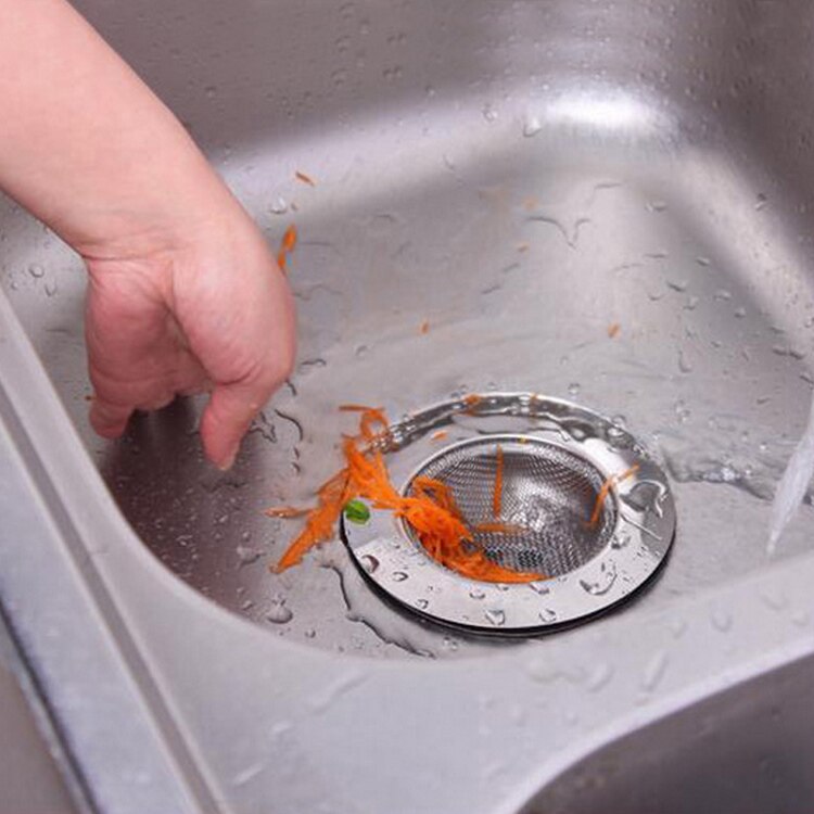 7cm Steel Sewer Filter Strainer Filter Drain Clean Strainer Sink Waste D8N8