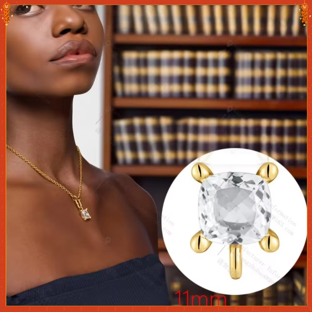 Modieuze en chique prachtige S925 sieradenhanger geschikt voor alledaagse feesten en modieuze gelegenheden: WHITE